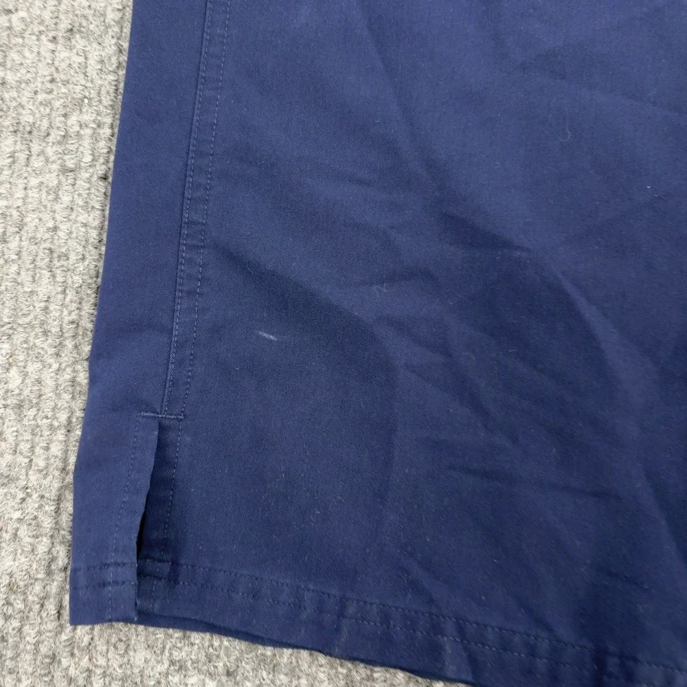 Figs Scrub Pants Mens‎ 39 Navy Blue Polyester Rayon Spandex Cargo Drawstring